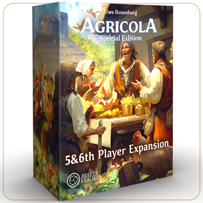 5&6th Player Expansion (Wooden Edition), contenido oficial incluido en Agricola Special Edition (Español, Preventa)