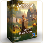 3D Family Miniatures – 5&6th Player Set, contenido oficial incluido en Agricola Special Edition (Español, Preventa)