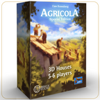 3D Houses – 5&6 Player Set, contenido oficial incluido en Agricola Special Edition (Español, Preventa)