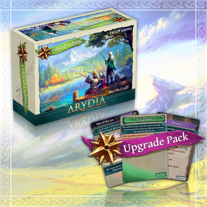Arydia: Fishing + Upgrade, contenido oficial incluido en Arydia: The Paths We Dare Tread — All-In Pledge (Inglés, Preventa)