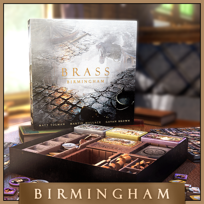 Brass: Birmingham Collector's Edition Late Pledge, contenido oficial incluido en Brass — Collector's Bundle (Inglés, Preventa)