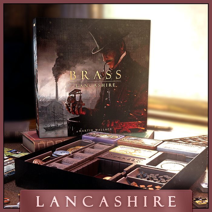 Brass: Lancashire Collector's Edition Late Pledge, contenido oficial incluido en Brass — Collector's Bundle (Inglés, Preventa)