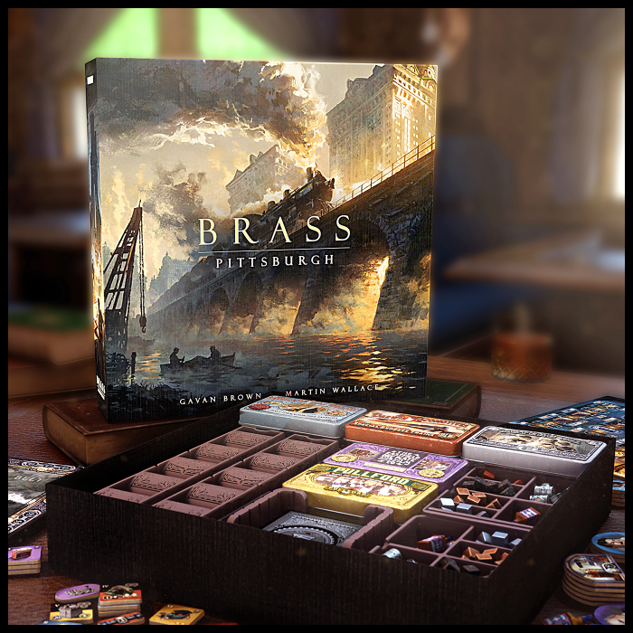 Brass: Pittsburgh Collector's Edition Late Pledge, contenido oficial incluido en Brass — Collector's Bundle (Inglés, Preventa)