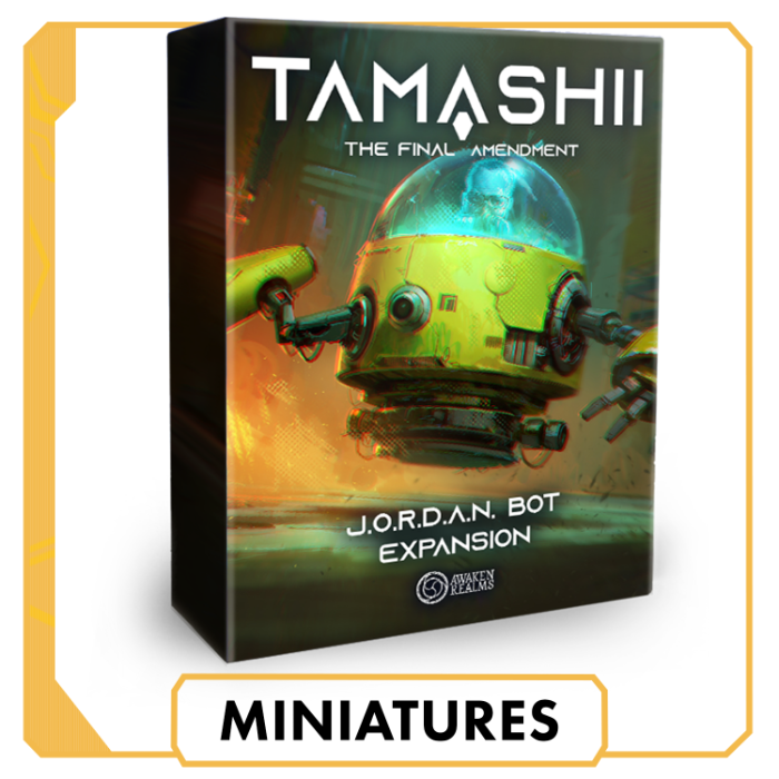 Tamashii: The Final Amendment — J.O.R.D.A.N. Bot expansion incluido en el lote