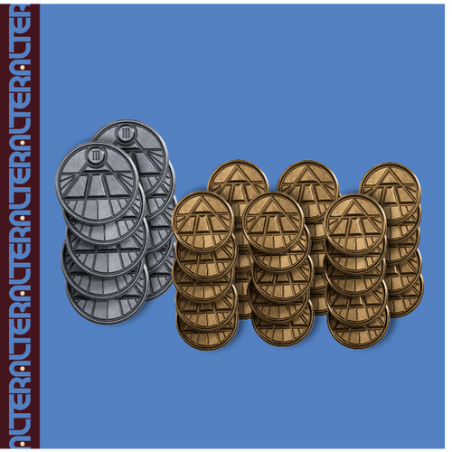 Altera — Altera Metal Coins incluido en el lote