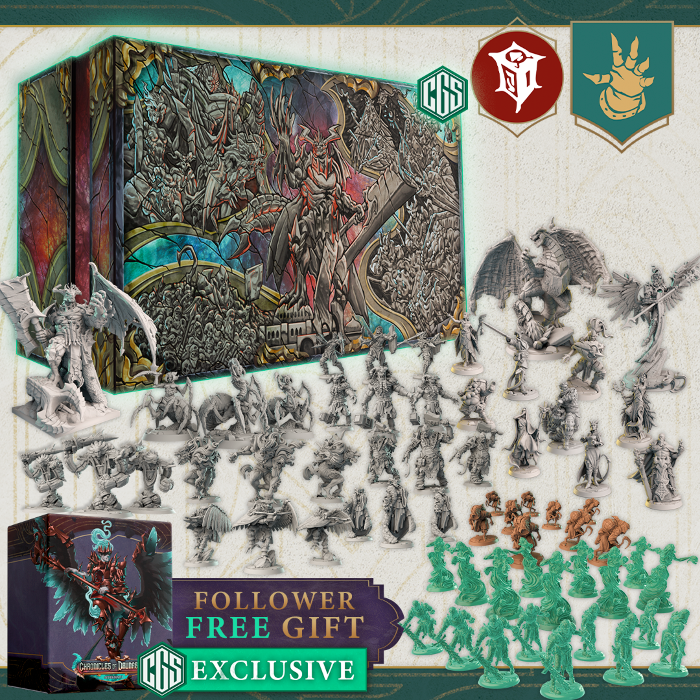 Chronicles of Drunagor: Aftermath Reckoning Pledge, contenido oficial incluido en Chronicles of Drunagor: Aftermath — I Want It All (Español, Preventa)