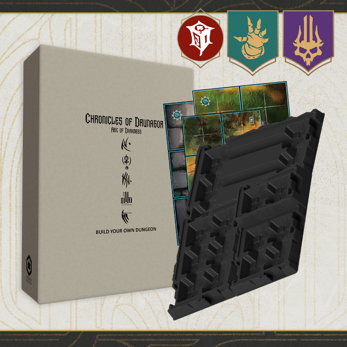 Chronicles of Drunagor: Build Your Own Dungeon, contenido oficial incluido en Chronicles of Drunagor: Aftermath — I Want It All (Español, Preventa)