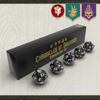 Chronicles of Drunagor: Darkness Dice Set, contenido oficial incluido en Chronicles of Drunagor: Aftermath — I Want It All (Español, Preventa)