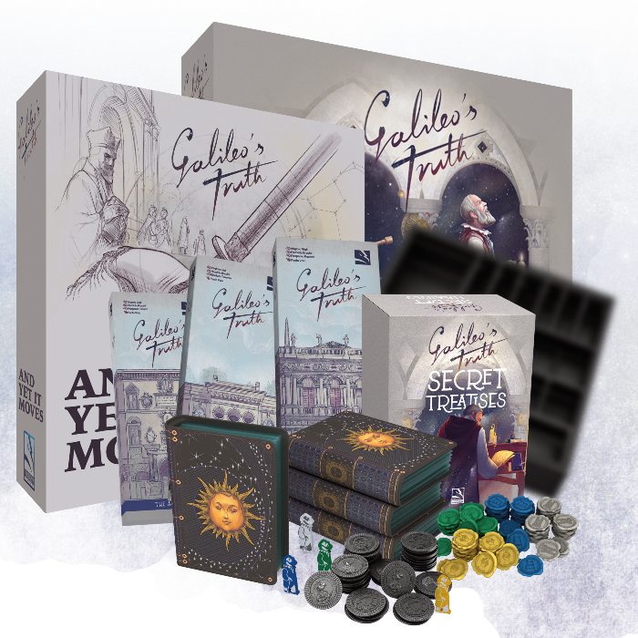 Galileo's Truth Founder's Edition, contenido oficial incluido en Galileo’s Truth — Scientists Bundle (Español, Preventa)