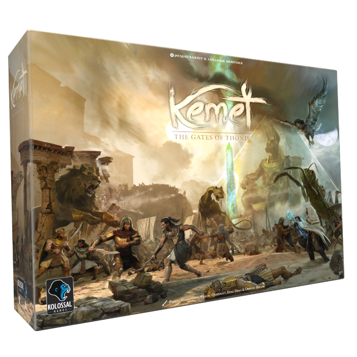 Kemet: The Gates of Thonis (Gamefound edition), contenido oficial incluido en Kemet: The Gates of Thonis — All-In Bundle (Español, Preventa)