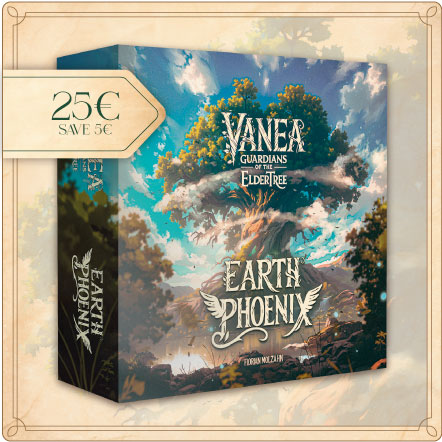 VANEA: Guardians of the Eldertree (Relaunch) — 🐦‍🔥VANEA Expansion "Earth Phoenix" incluido en el lote