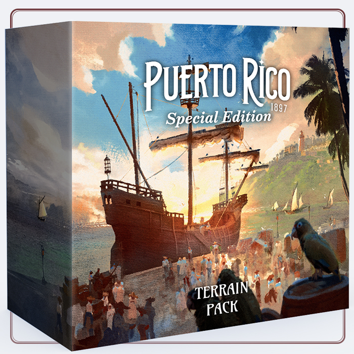 3d Terrain Pack, contenido oficial incluido en Puerto Rico 1897 — Grande Pledge (Inglés, Seminuevo)