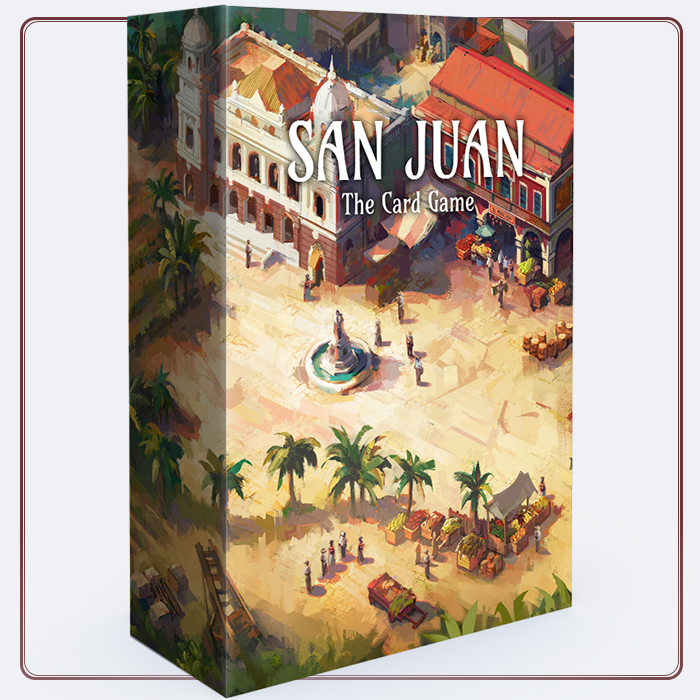 San Juan - The Card Game, contenido oficial incluido en Puerto Rico 1897 — Grande Pledge (Inglés, Seminuevo)
