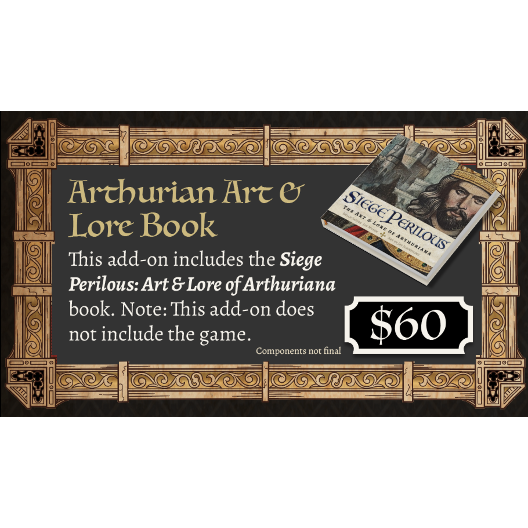 Arthurian Art & Lore Book, contenido oficial incluido en Siege Perilous — Forest Sauvage Legend Edition (Inglés, Preventa)