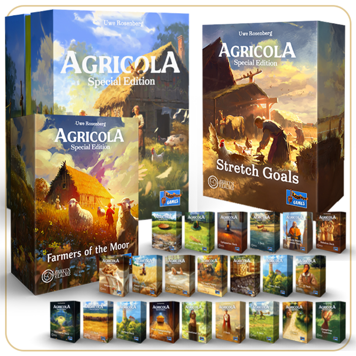 Agricola Special Edition — Agricola Special Edition (Wooden Edition) incluido en el lote
