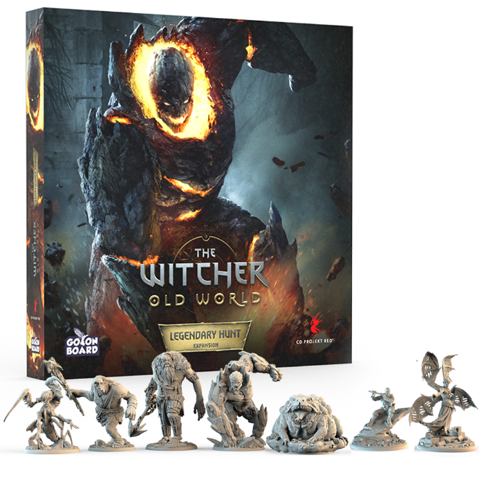 LEGENDARY HUNT EXPANSION ES, contenido oficial incluido en The Witcher: Old World — All-In (Español, Preventa)
