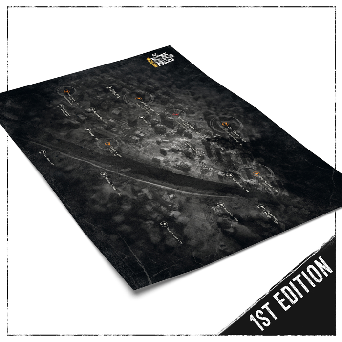 City Map, contenido oficial incluido en This War of Mine Second Edition — Veteran Pledge (Inglés, Sundrop, Preventa)
