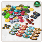 Terra Mystica Special Edition — Core Deluxe Acrylic Tokens incluido en el lote
