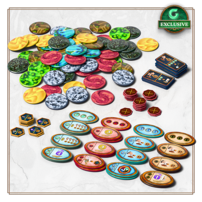 Terra Mystica Special Edition — Core Deluxe Acrylic Tokens incluido en el lote