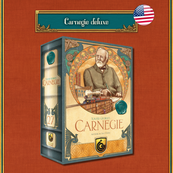 Movers & Shakers — Carnegie Deluxe edition - English incluido en el lote
