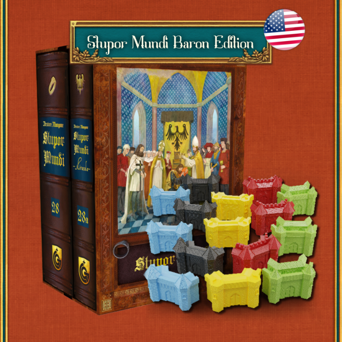 Movers & Shakers — Stupor Mundi Master Print - Baron Edition - ENGLISH incluido en el lote