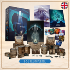 Caja, libros, organizadores y componentes de ICE Unlimited All-In