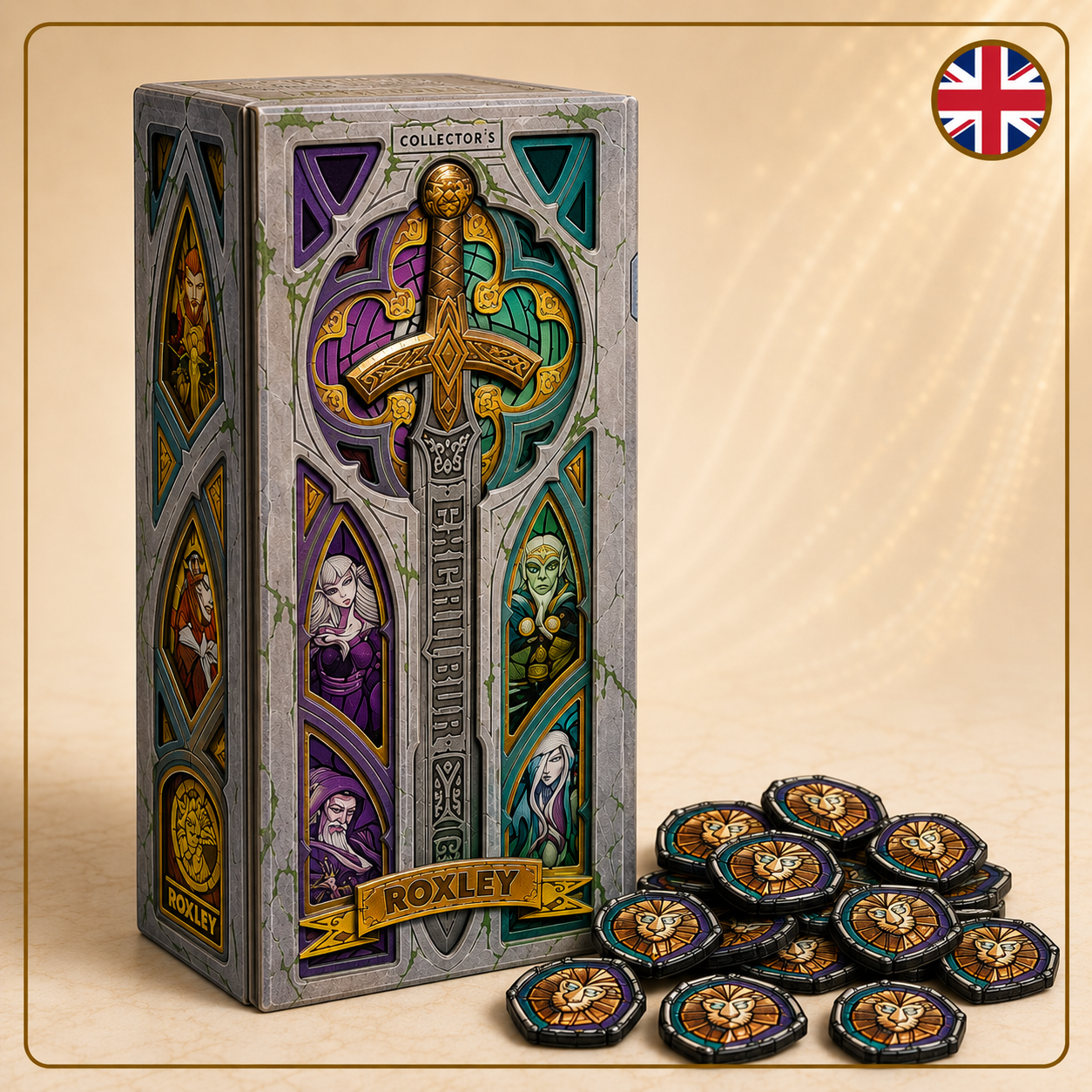 Caja de Excalibur Collector's Edition en inglés