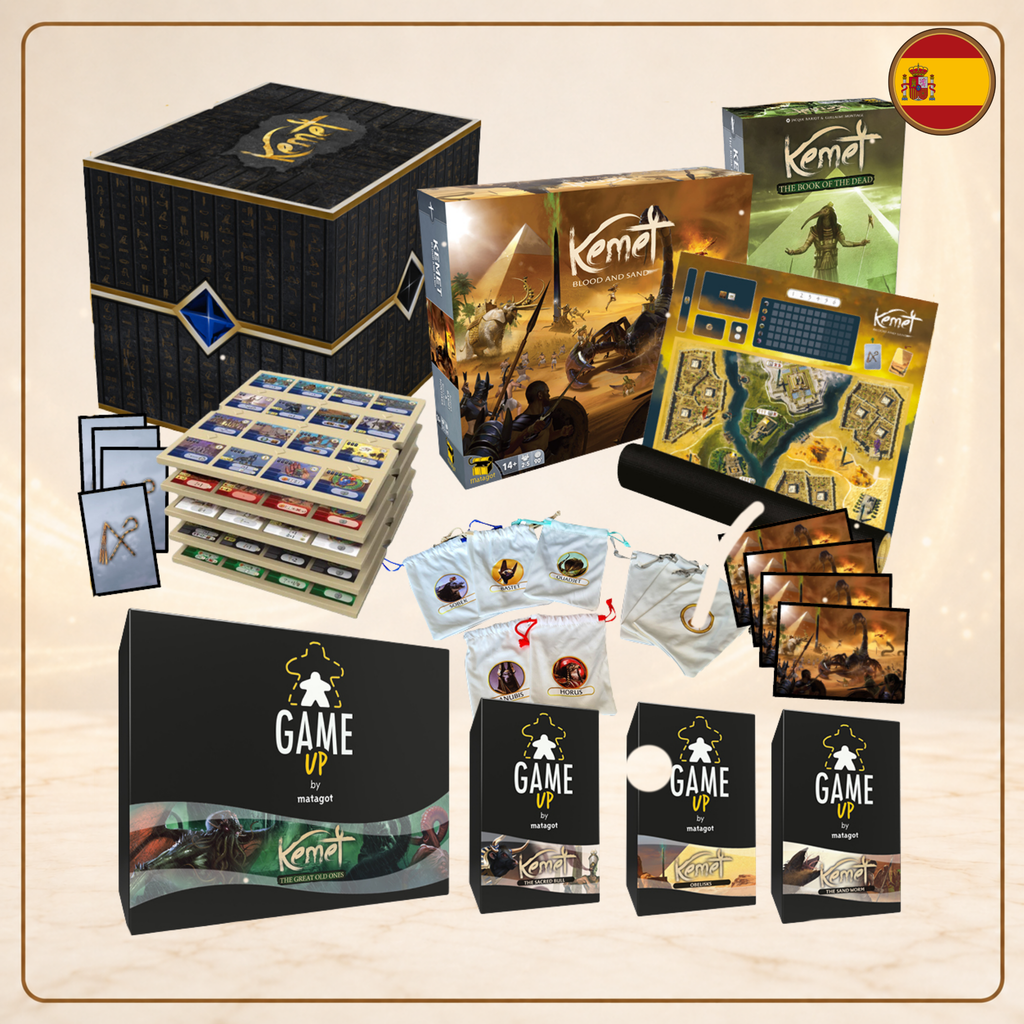 Kemet: Rise of the Gods New God Pledge All-In en español