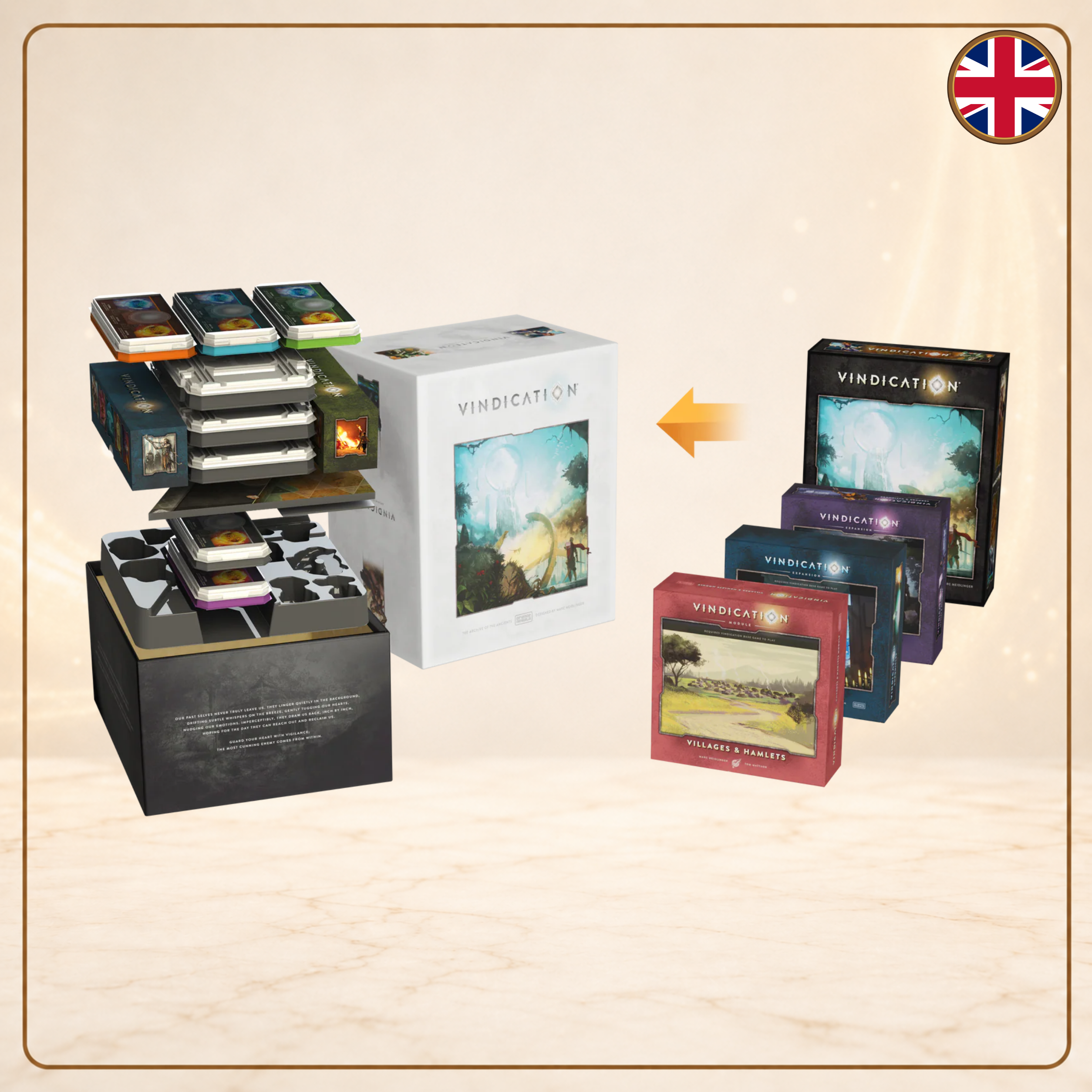 Vindication Archive of the Ancients Bundle en inglés — contenido del paquete