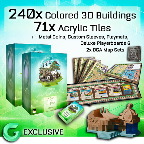 ARK NOVA 3DITION — Elephant Pledge + Promos en inglés