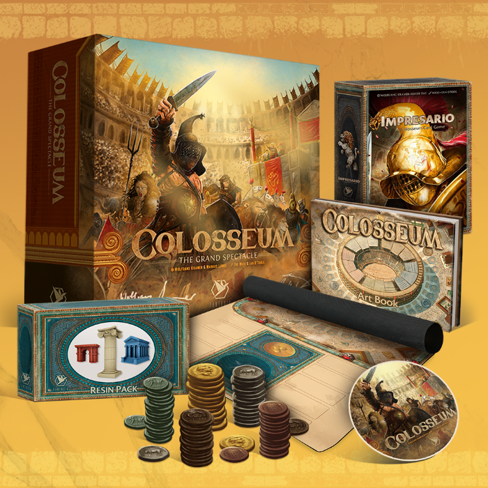 Colosseum: The Grand Spectacle — Lote completo All-In (Español, Preventa)