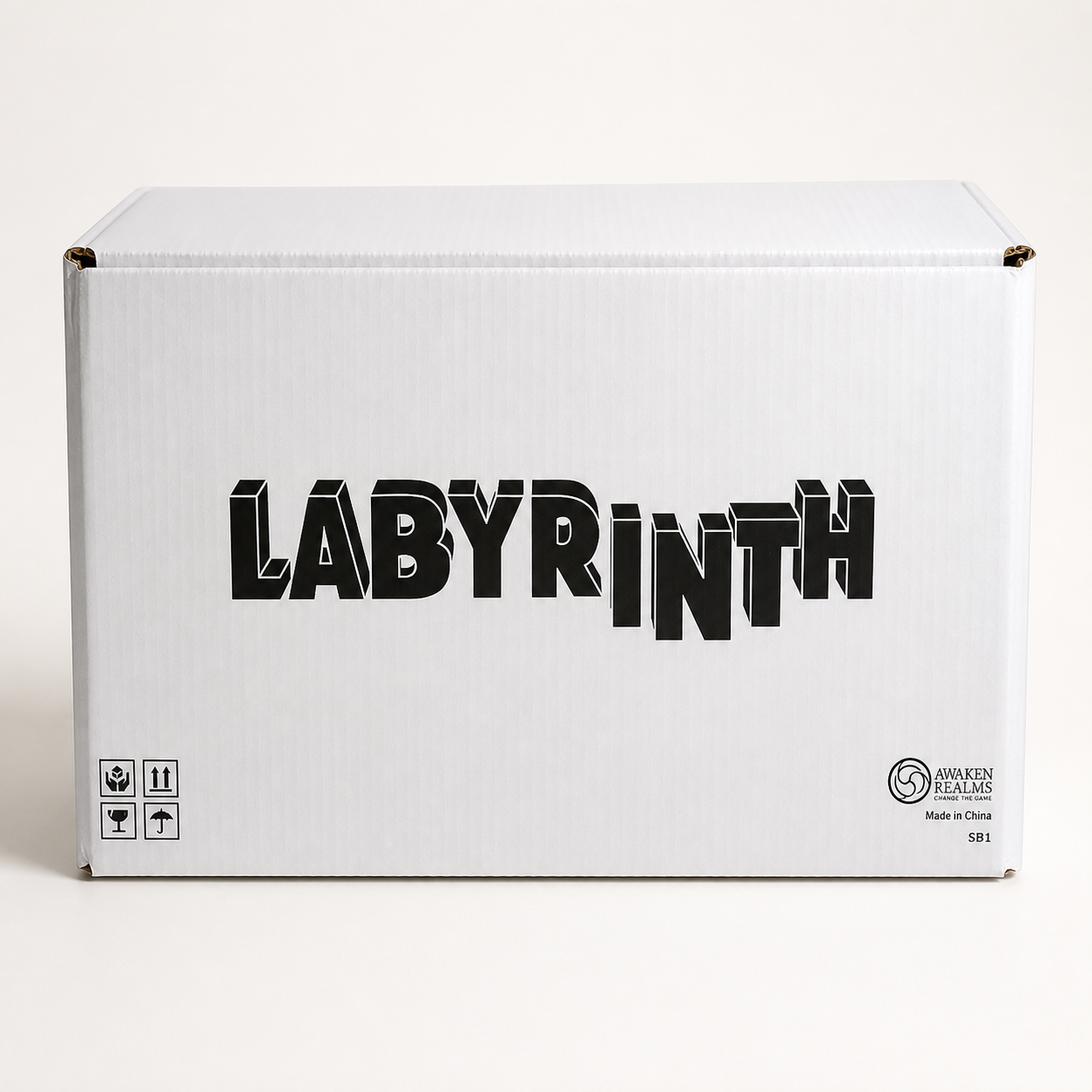 Labyrinth Chronicles All-In, caja blanca de transporte del contenido adicional