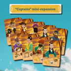 Goa — cartas de la miniexpansión Captains incluida en el All-In