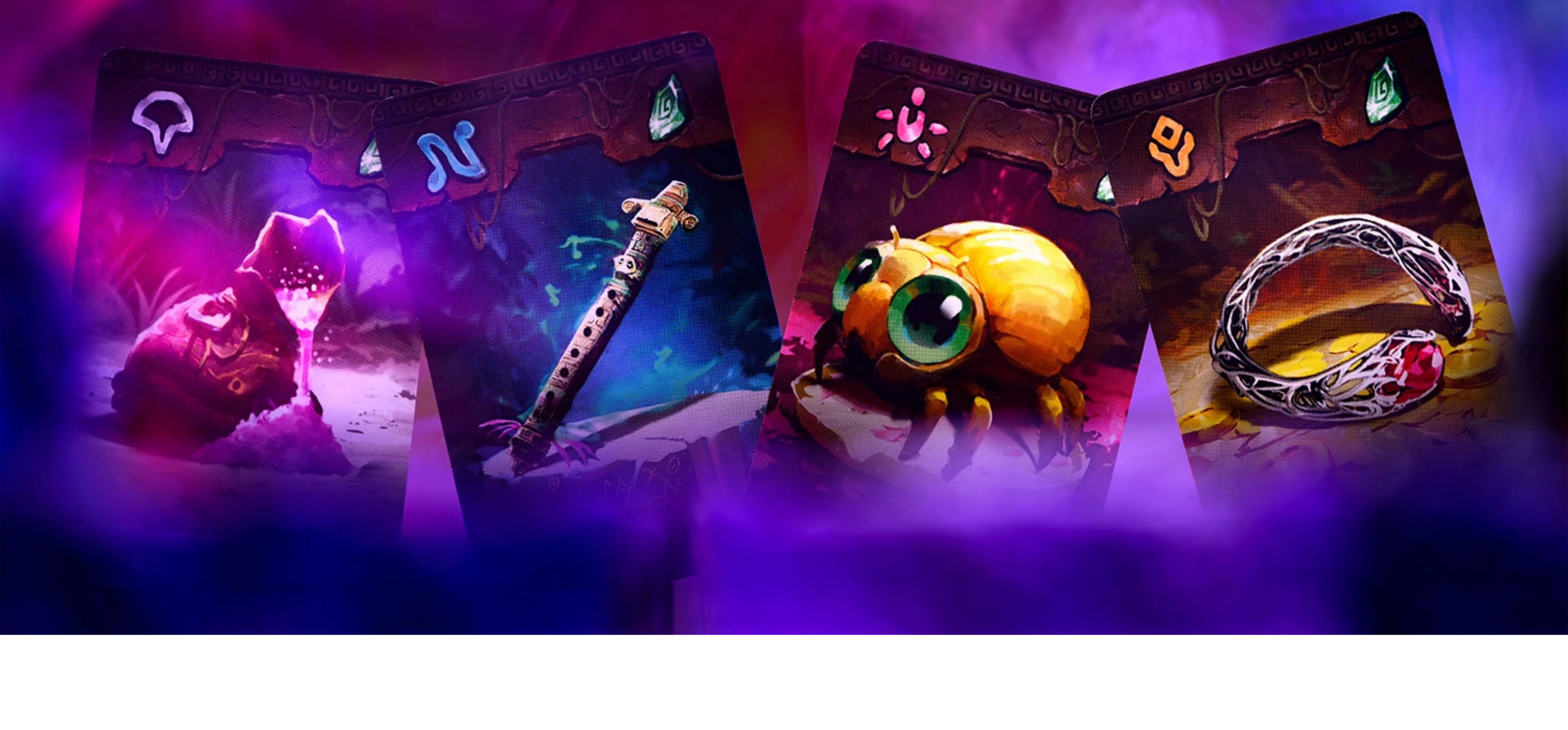 Labyrinth Chronicles All-in Sundrop, cartas y componentes