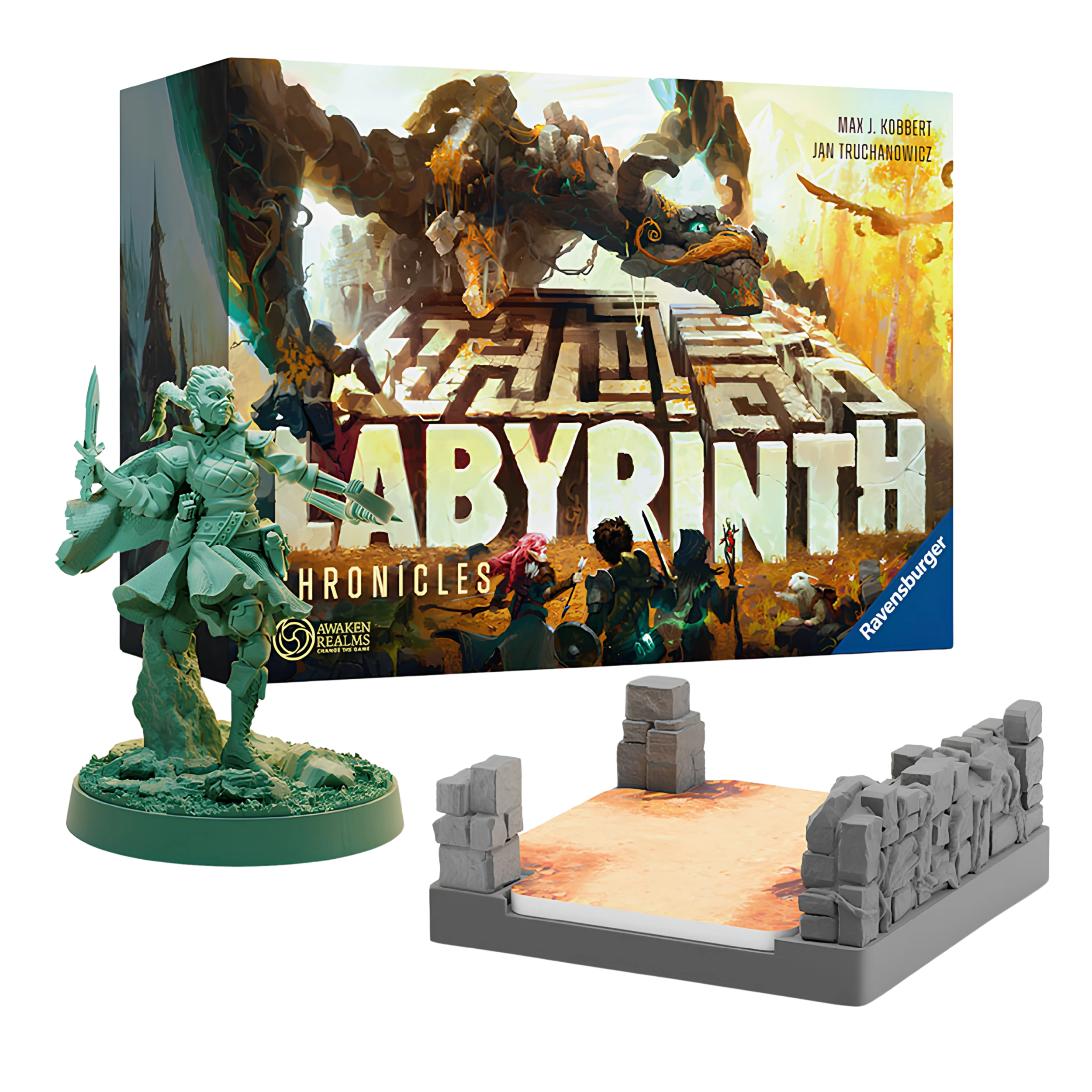 Labyrinth Chronicles All-in Sundrop, miniaturas con acabado pre-sombreado