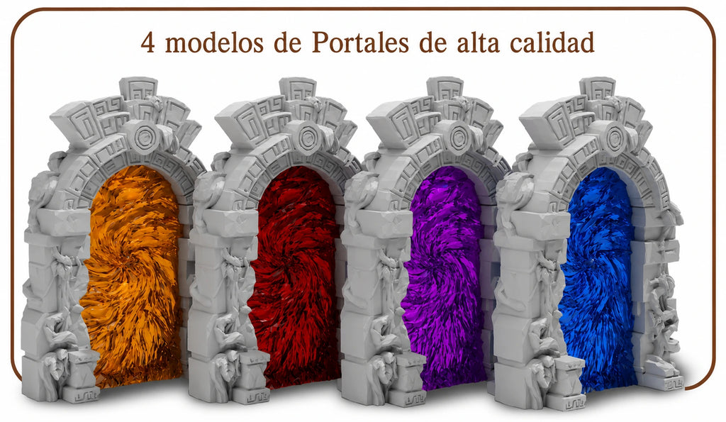 Labyrinth Chronicles All-in Sundrop, portales del juego