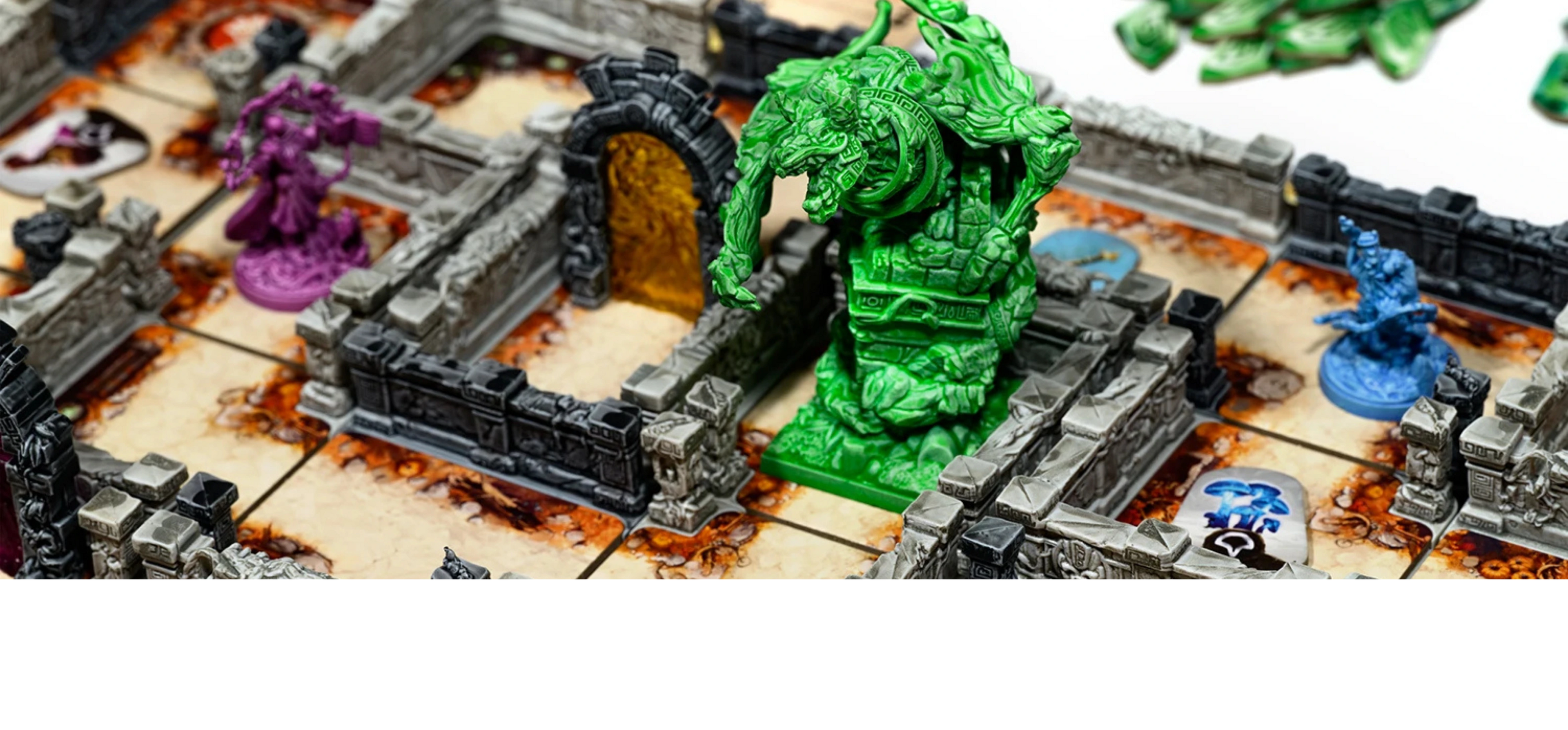 Labyrinth Chronicles All-in, detalle del acabado Sundrop