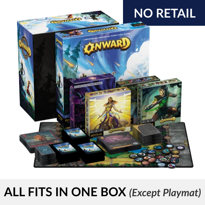 Onward All-In con miniaturas Ink Wash, expansiones y accesorios