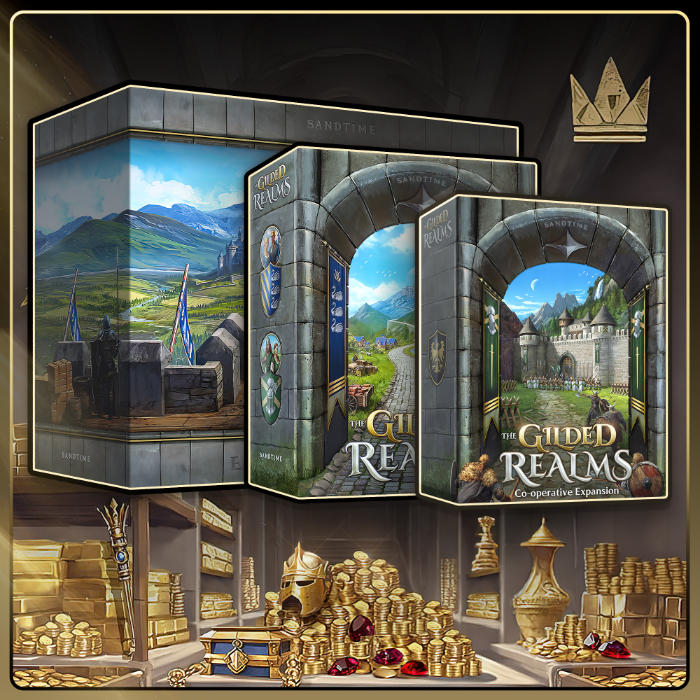 The Gilded Realms: International Print & Expansion — All-In completo (Inglés, Preventa)