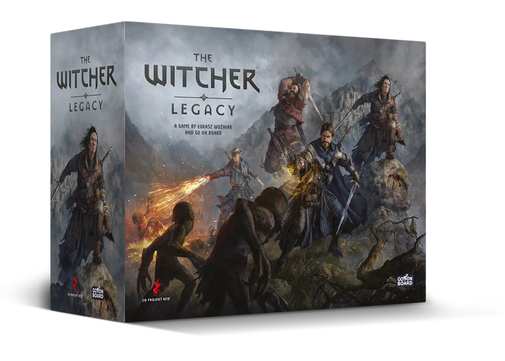 Render de la caja principal incluida en The Witcher: Legacy Shaded All-In