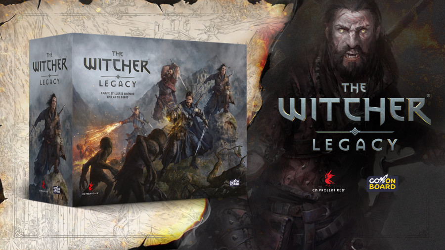 The Witcher: Legacy — composición oficial con la caja principal