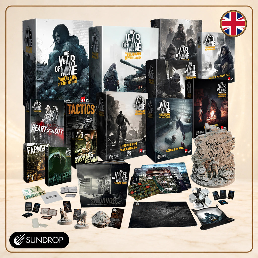 This War of Mine Second Edition Veteran Pledge Sundrop en inglés